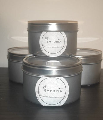 WINDOW TRAVEL TIN SOY CANDLE - ORCHID VANILLA