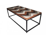 CONTEMPORARY WOODEN COFFEE TABLE - WOODEN