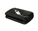 GISELLE ELECTRIC THROW BLANKET - CHARCOAL