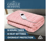 GISELLE ELECTRIC THROW BLANKET - PINK