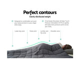 GISELLE 11KG WEIGHTED BLANKET - GREY