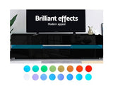 HIGH GLOSS RGB COLOUR CHANGE LED ENTERTAINMENT UNIT- BLACK