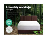 GISELLE BEDDING WATERPROOF BAMBOO MATTRESS PROTECTOR - DOUBLE