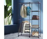 PORTABLE CLOTHES ORGANISER WITH SHELVES